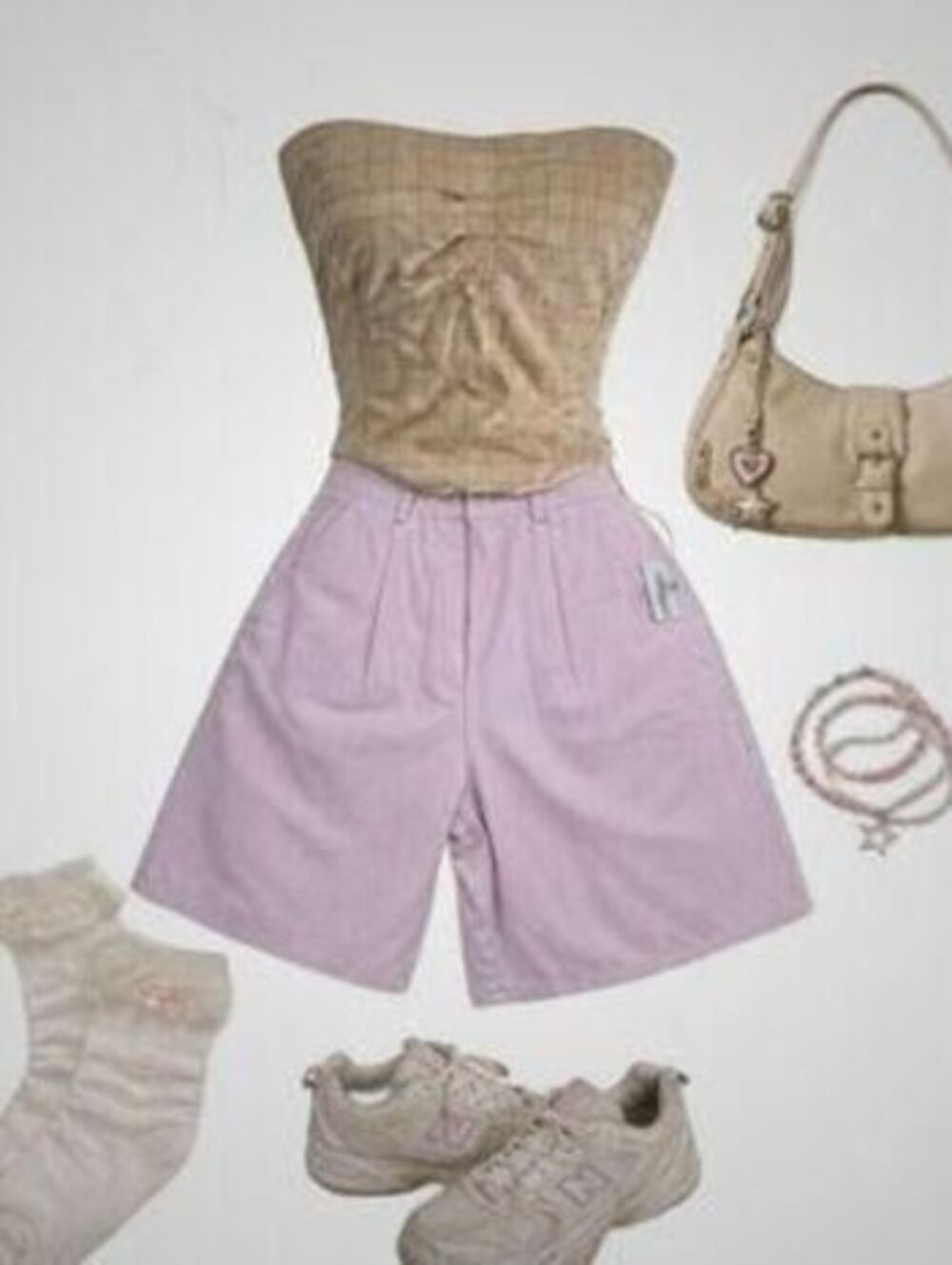 FP Plaid Corset-Style Sleeveless crop Top alt cottage Preppy Academia Sz 8